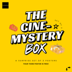 The Cine-Mystery Box: Set of 3 Movie Posters (Buy 2 Get 1 Free)