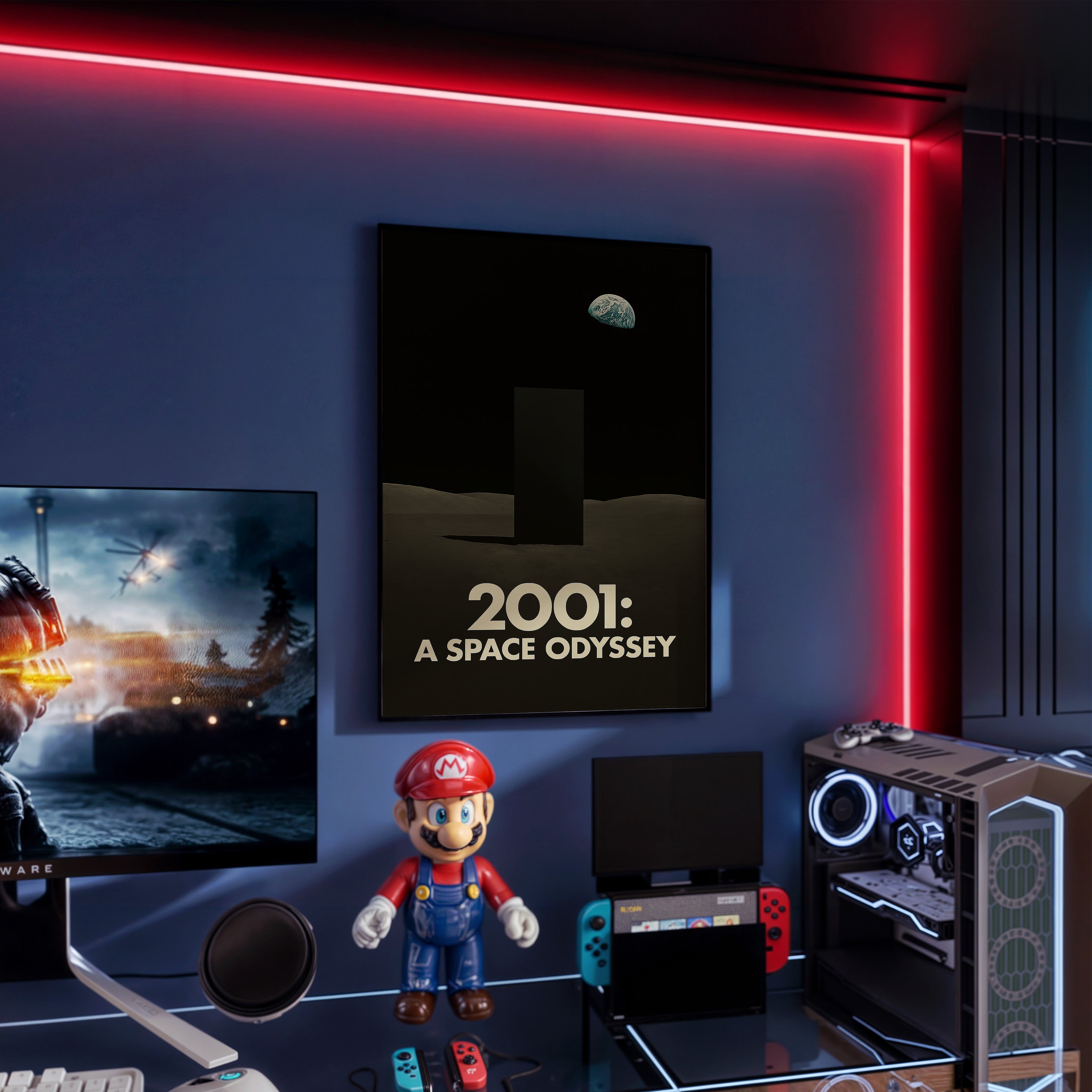 2001 A Space Odyssey Movie Poster [AMV]