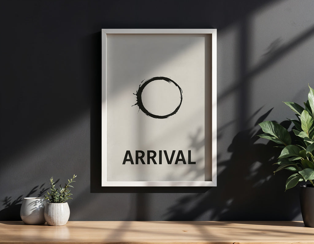 Arrival Minimalist Movie Poster [AMV]