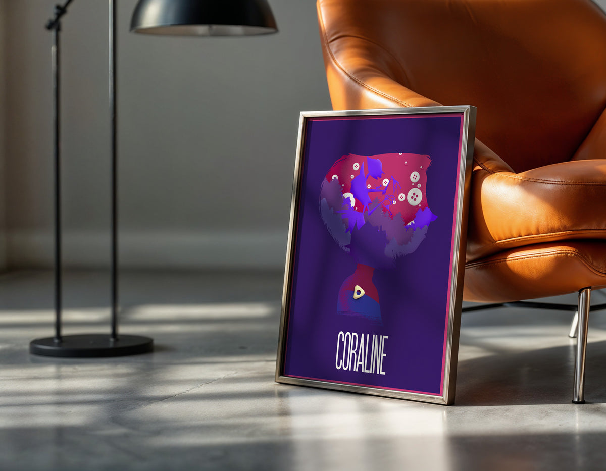 Coraline Animation Movie Poster [Ruben]