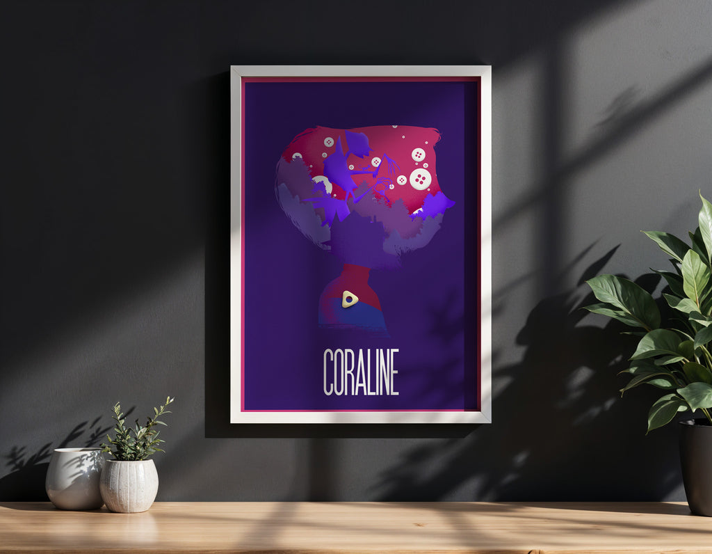 Coraline Animation Movie Poster [Ruben]