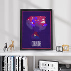 Coraline Animation Movie Poster [Ruben]