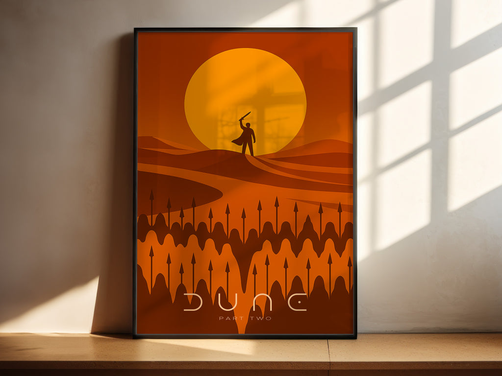 Dune Part Two Minimalist Movie Poster [AMV]