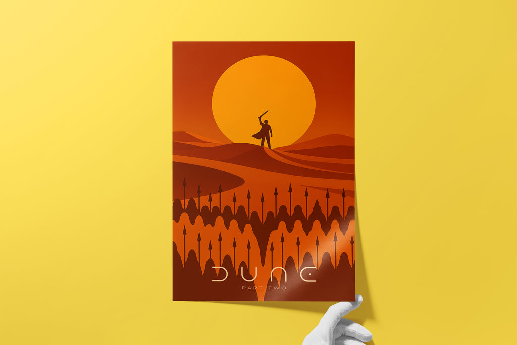 Dune Part Two Minimalist Movie Poster [AMV]