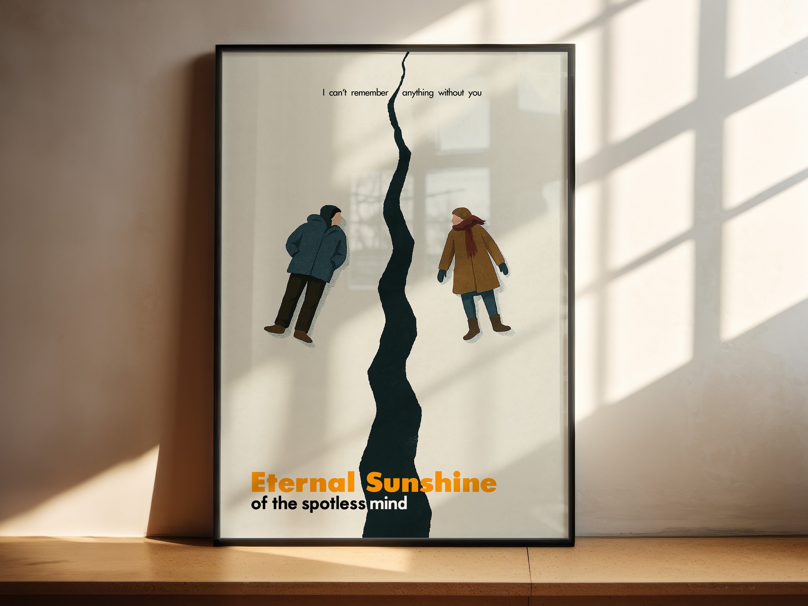 Eternal Sunshine of the Spotless Mind Minimalist Movie Poster [AMV]
