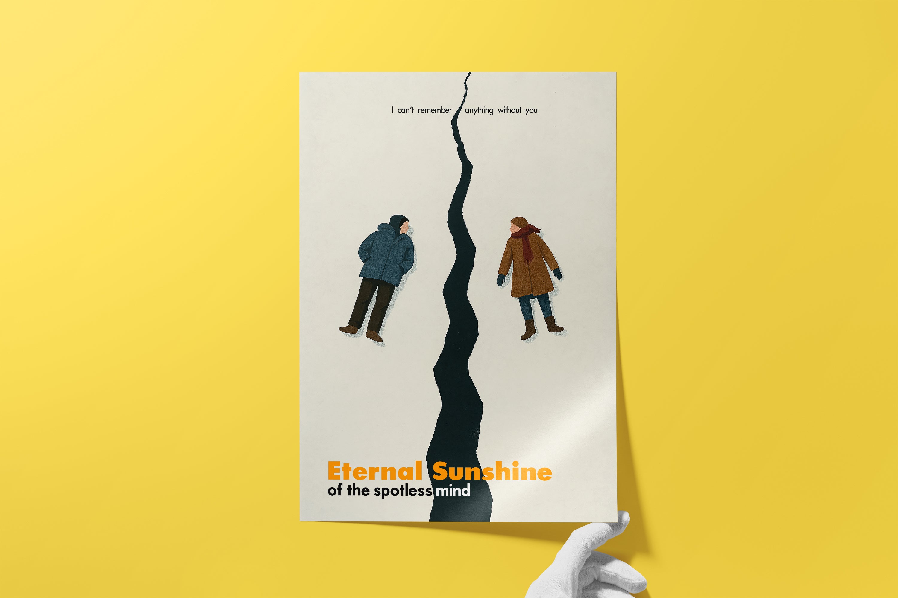 Eternal Sunshine of the Spotless Mind Minimalist Movie Poster [AMV]