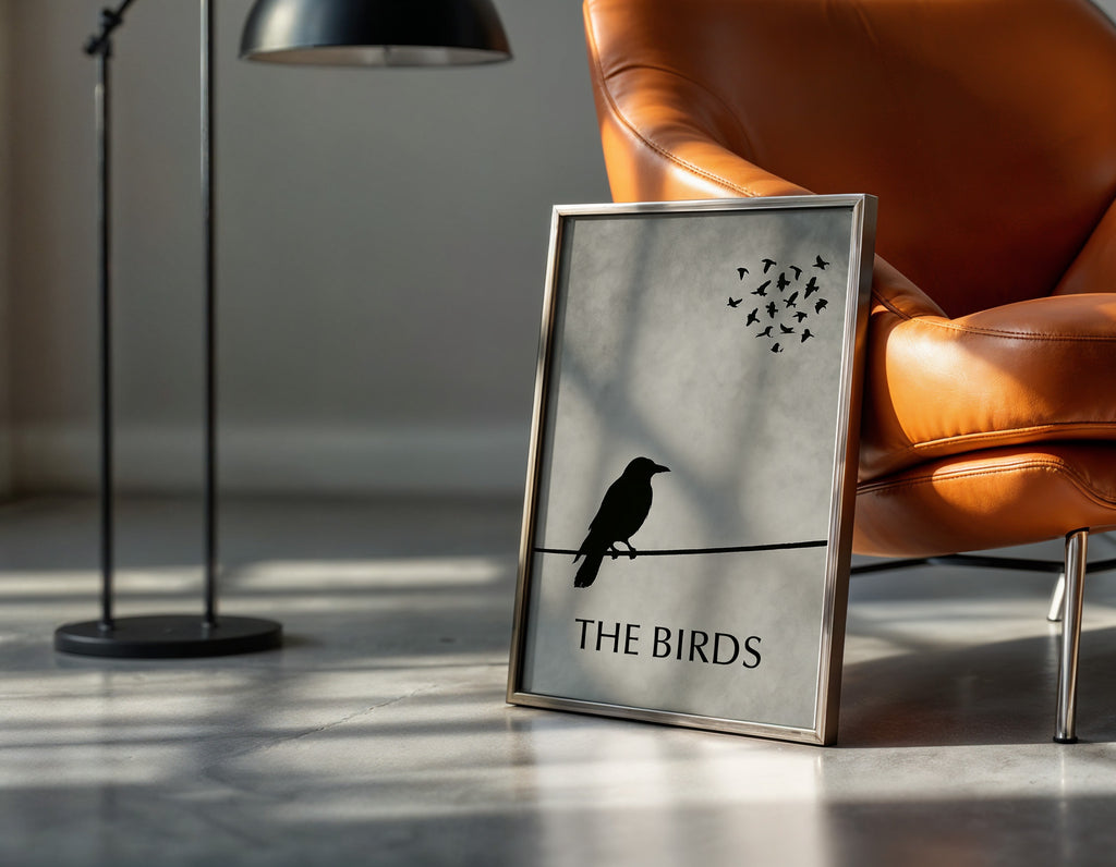 The Birds Minimalist Movie Poster [AMV]
