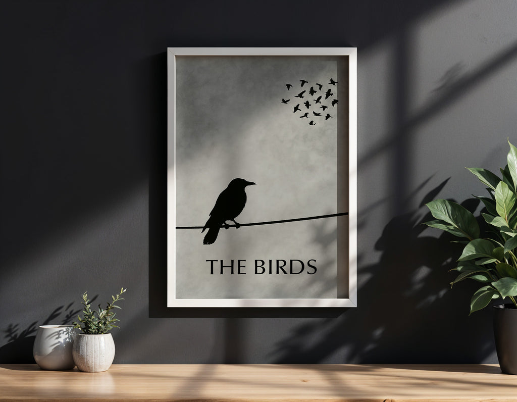 The Birds Minimalist Movie Poster [AMV]