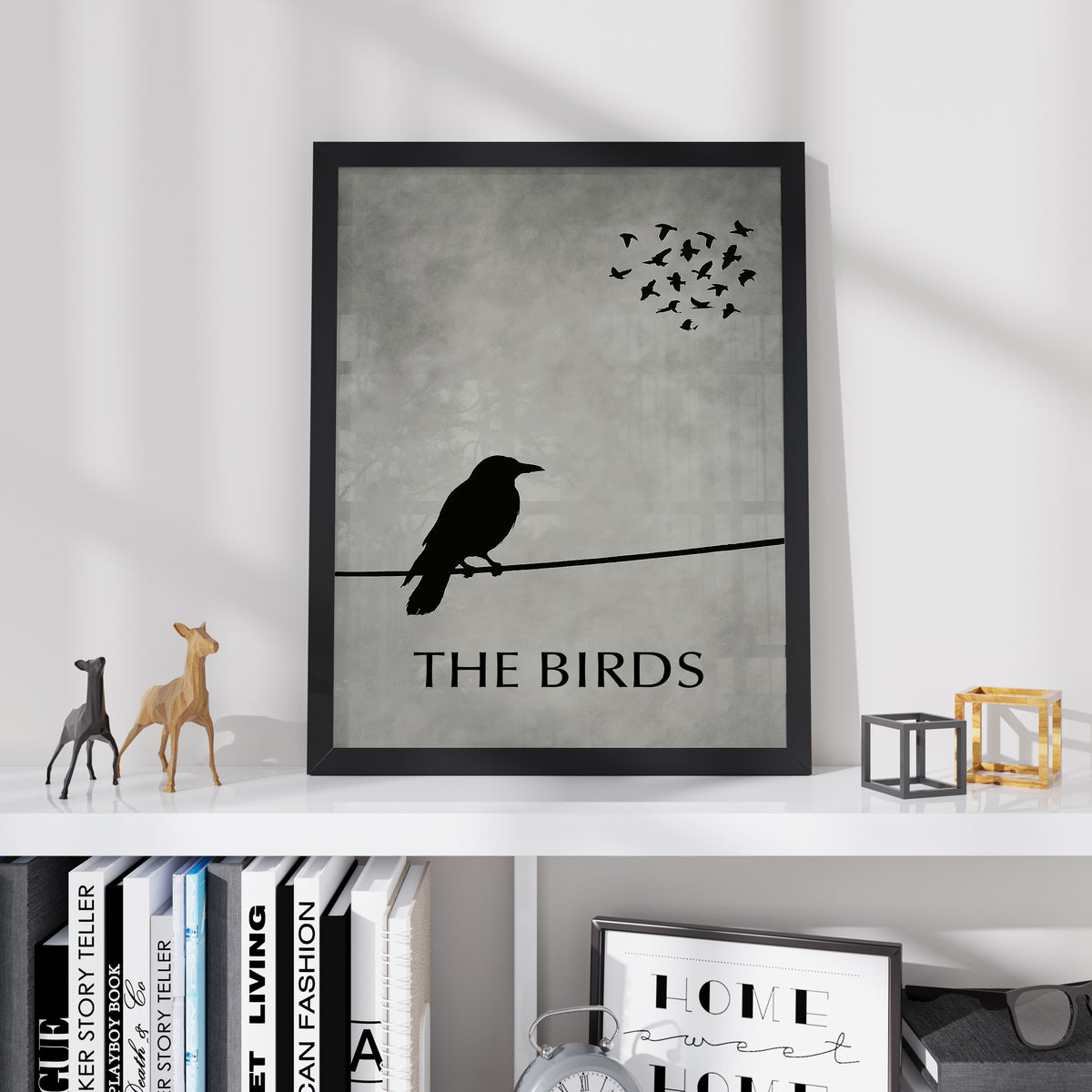 The Birds Minimalist Movie Poster [AMV]