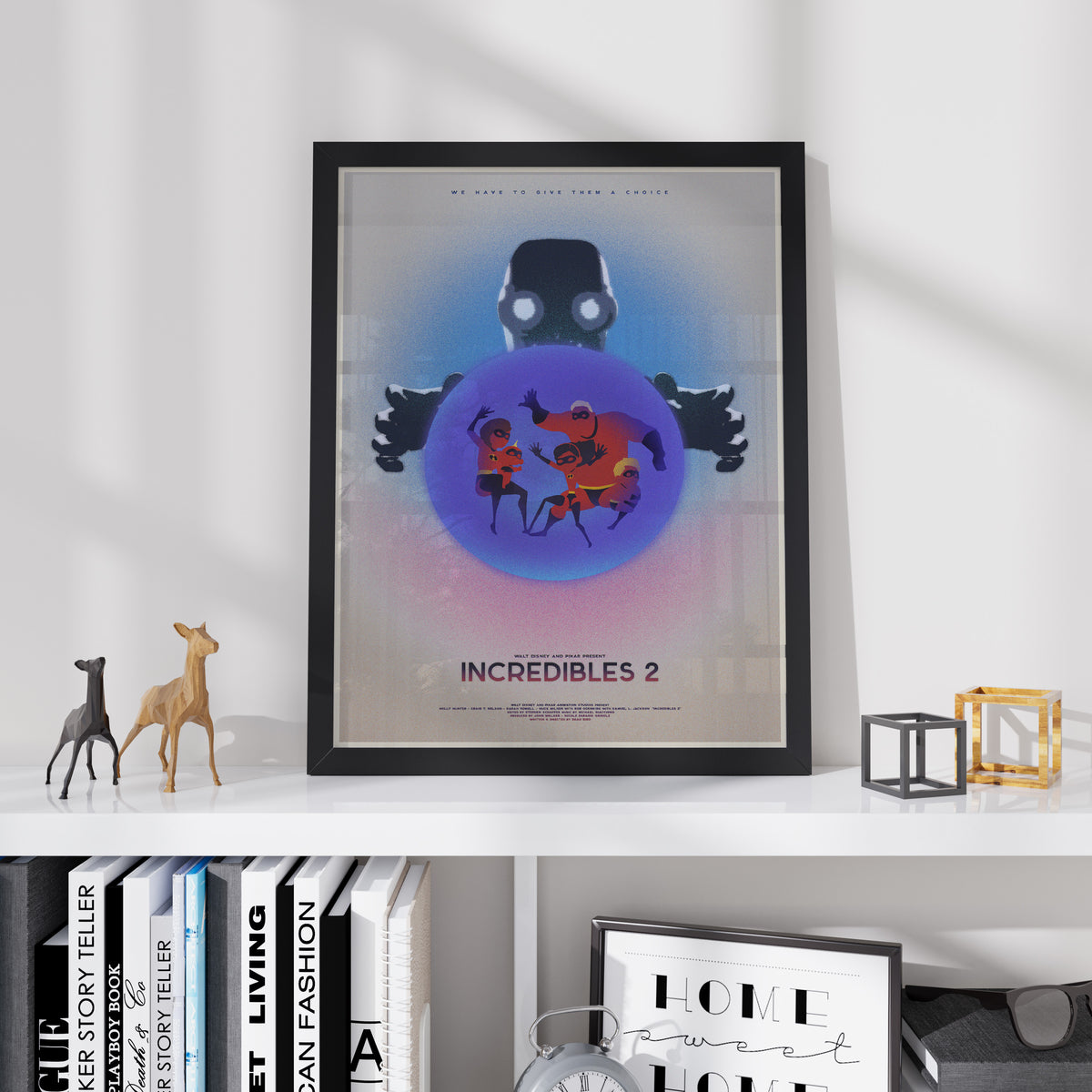 Incredibles 2 Animation Movie Poster [Edward]