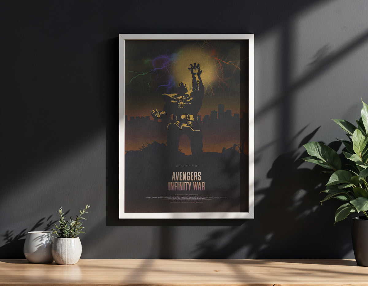 Avengers Infinity War Movie Poster [Edward]