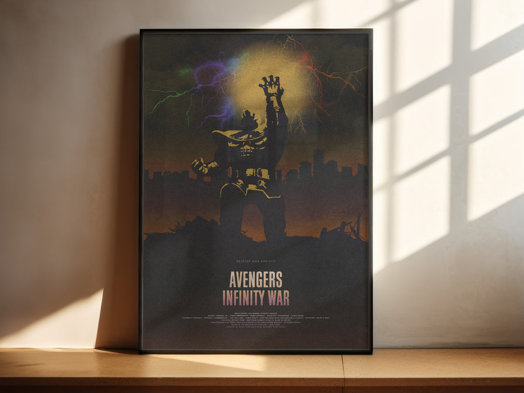 Avengers Infinity War Movie Poster [Edward]