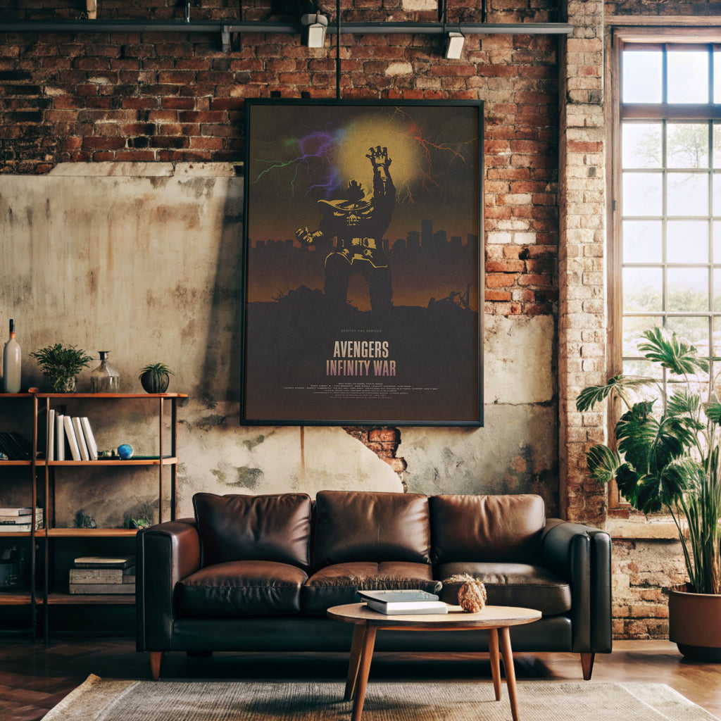 Avengers Infinity War Movie Poster [Edward]