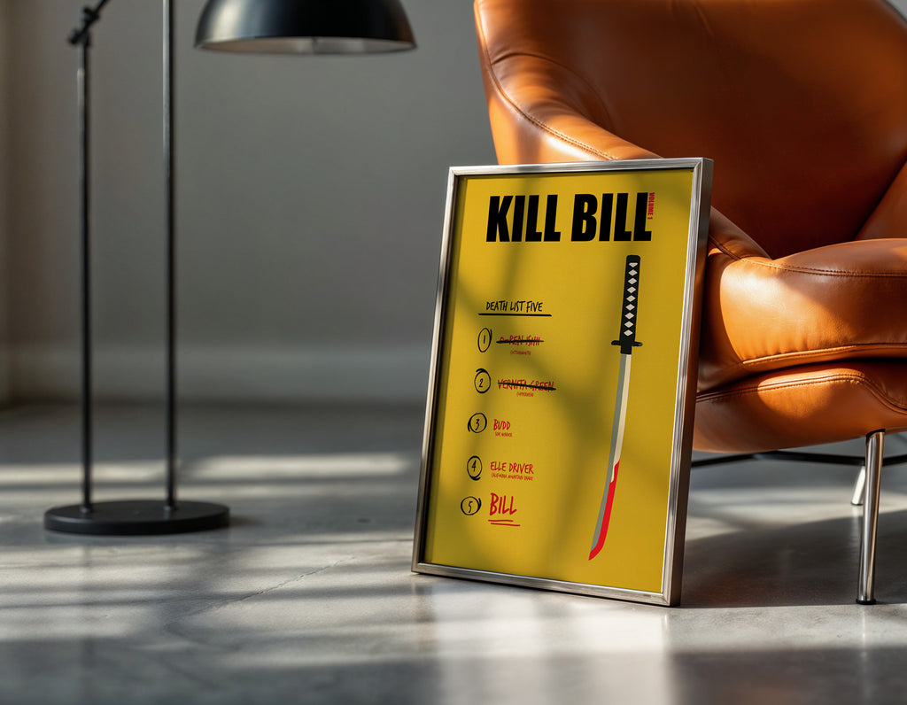 Kill Bill Vol 1 Minimalist Movie Poster [AMV]