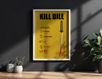 Kill Bill Vol 1 Minimalist Movie Poster [AMV]