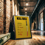 Kill Bill Vol 1 Minimalist Movie Poster [AMV]