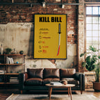 Kill Bill Vol 1 Minimalist Movie Poster [AMV]