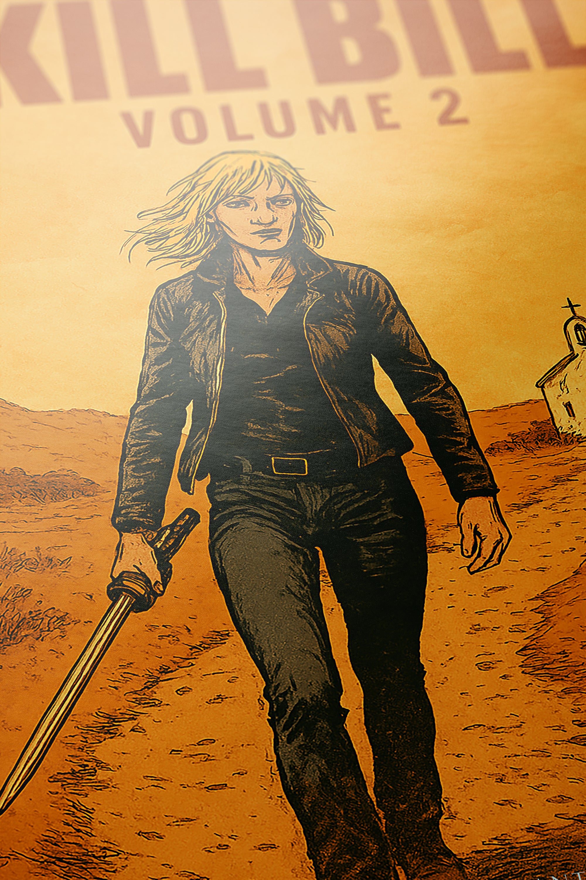 Kill Bill Vol 1 and 2 Movie Poster Set [AMV]