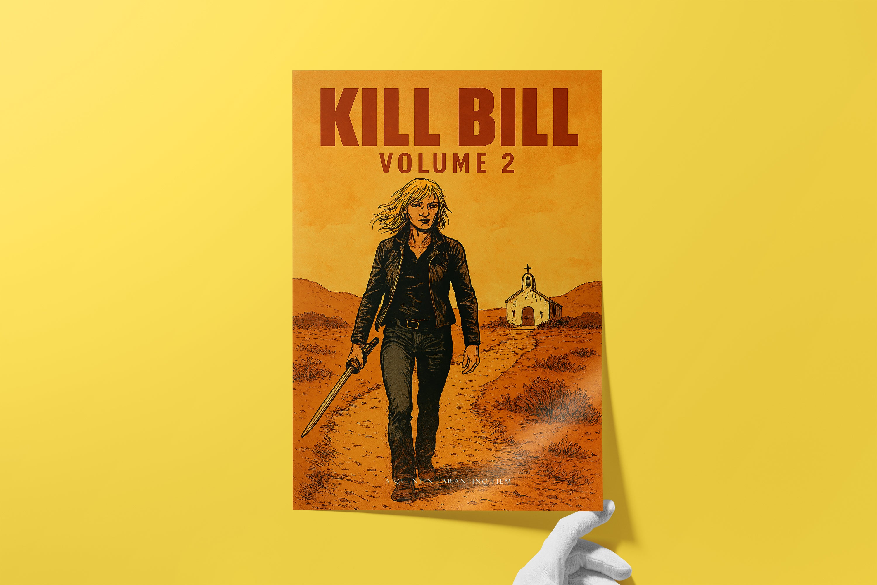 Kill Bill Vol 1 and 2 Movie Poster Set [AMV]