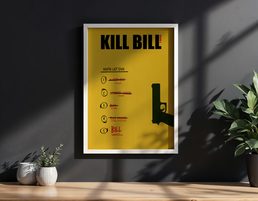 Kill Bill Vol 2 Minimalist Movie Poster [AMV]