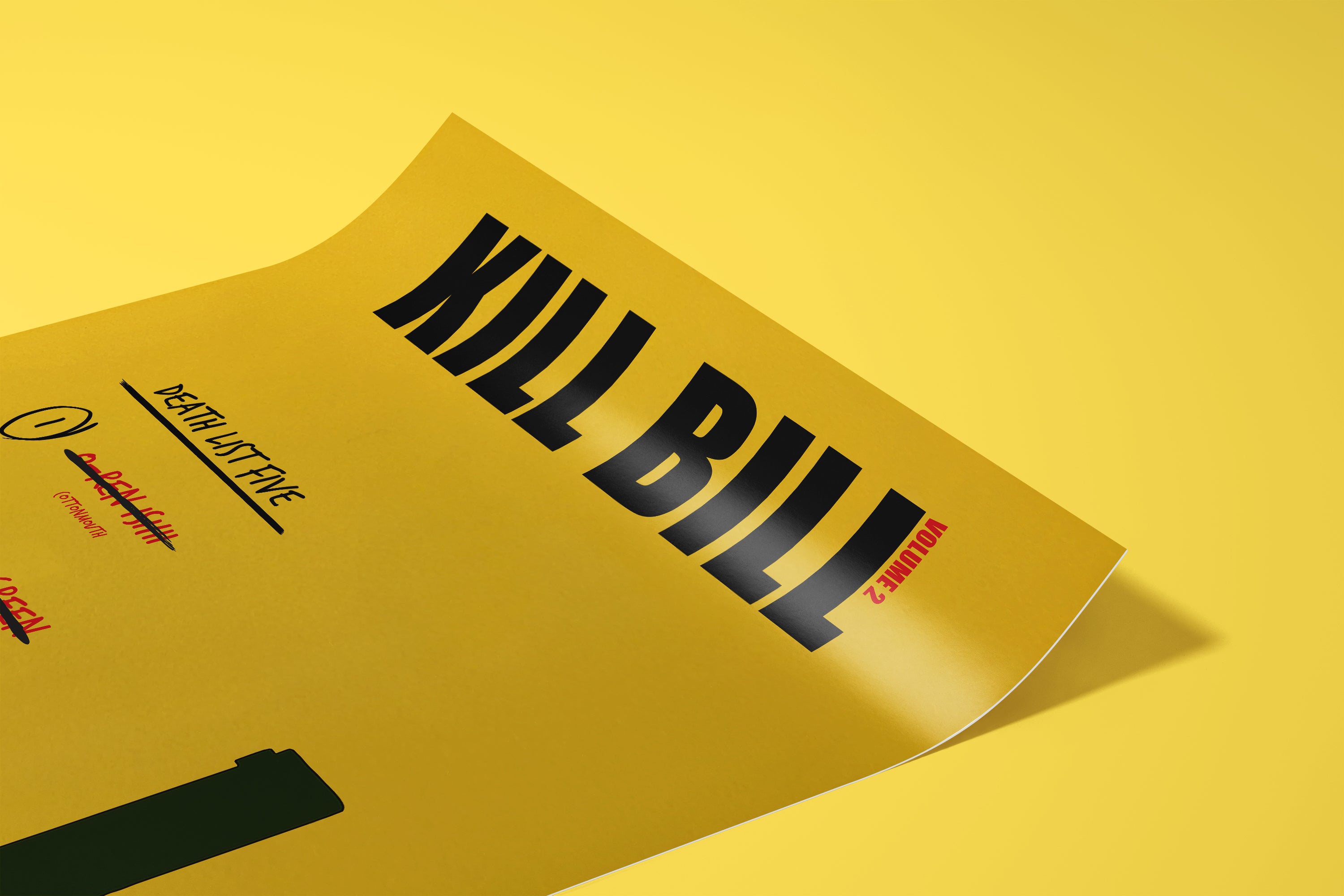 Kill Bill Vol 2 Minimalist Movie Poster [AMV]