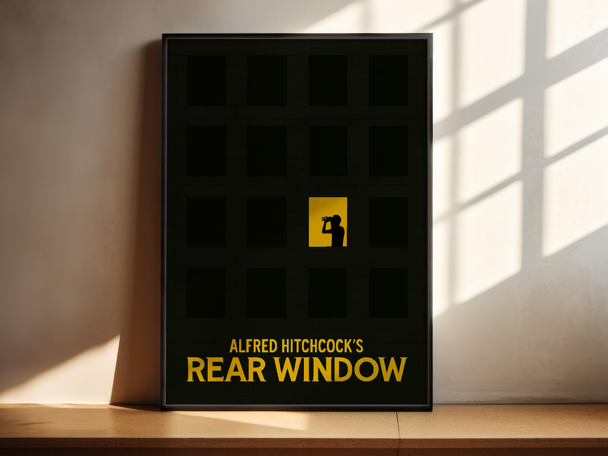 Rear Window Minimalist Movie Poster [AMV]