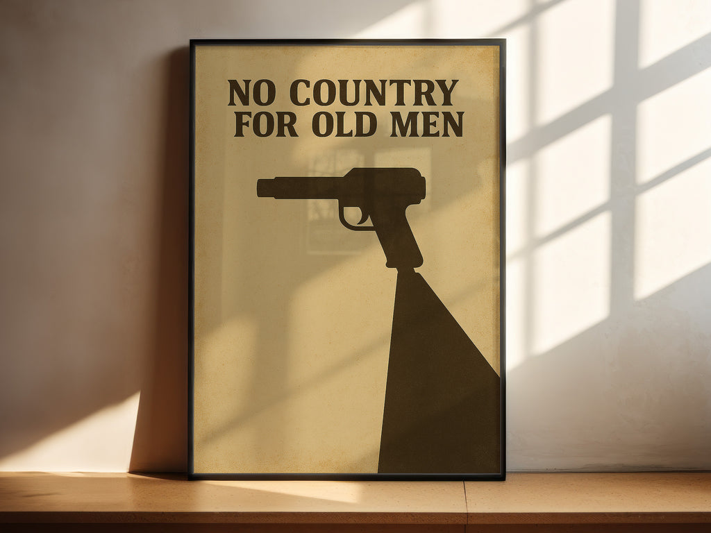 No Country for Old Men Minimalist Movie Poster [AMV]