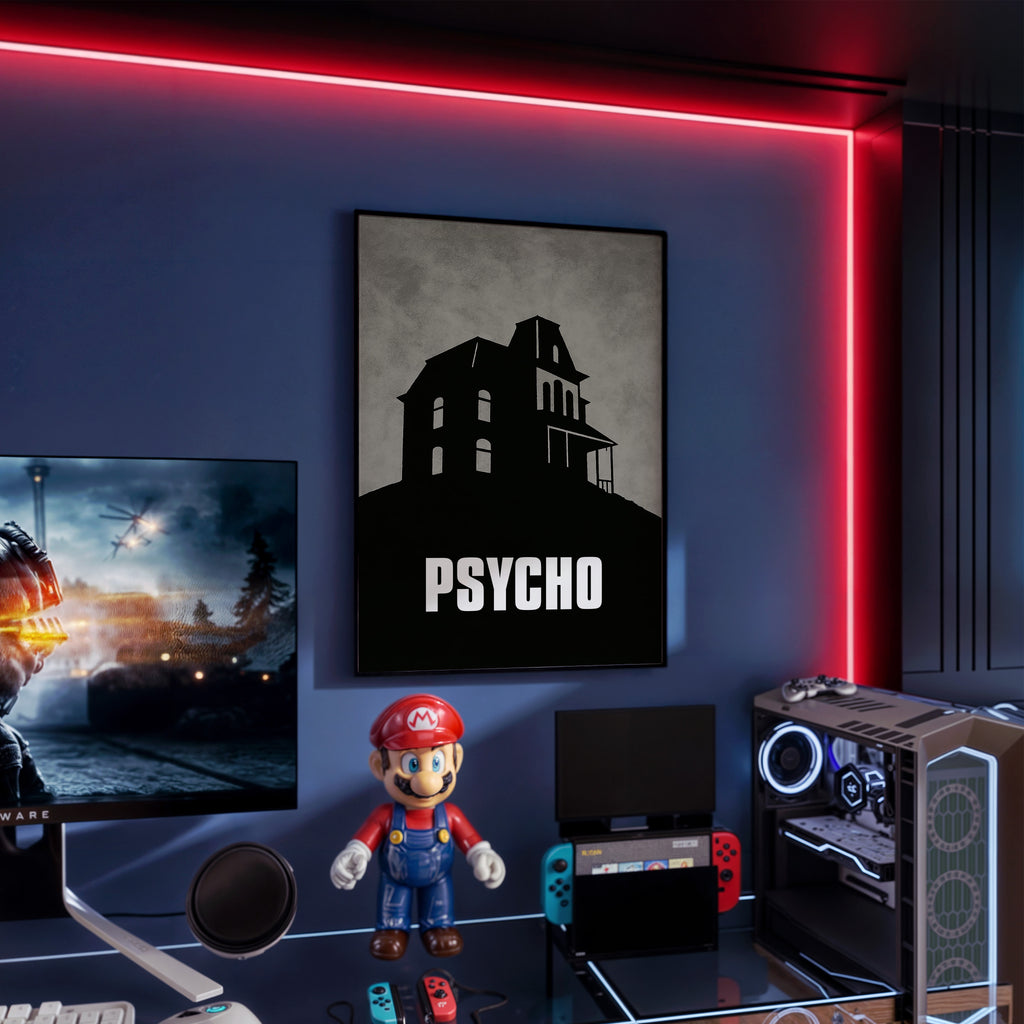 Psycho Minimalist Movie Poster [AMV]