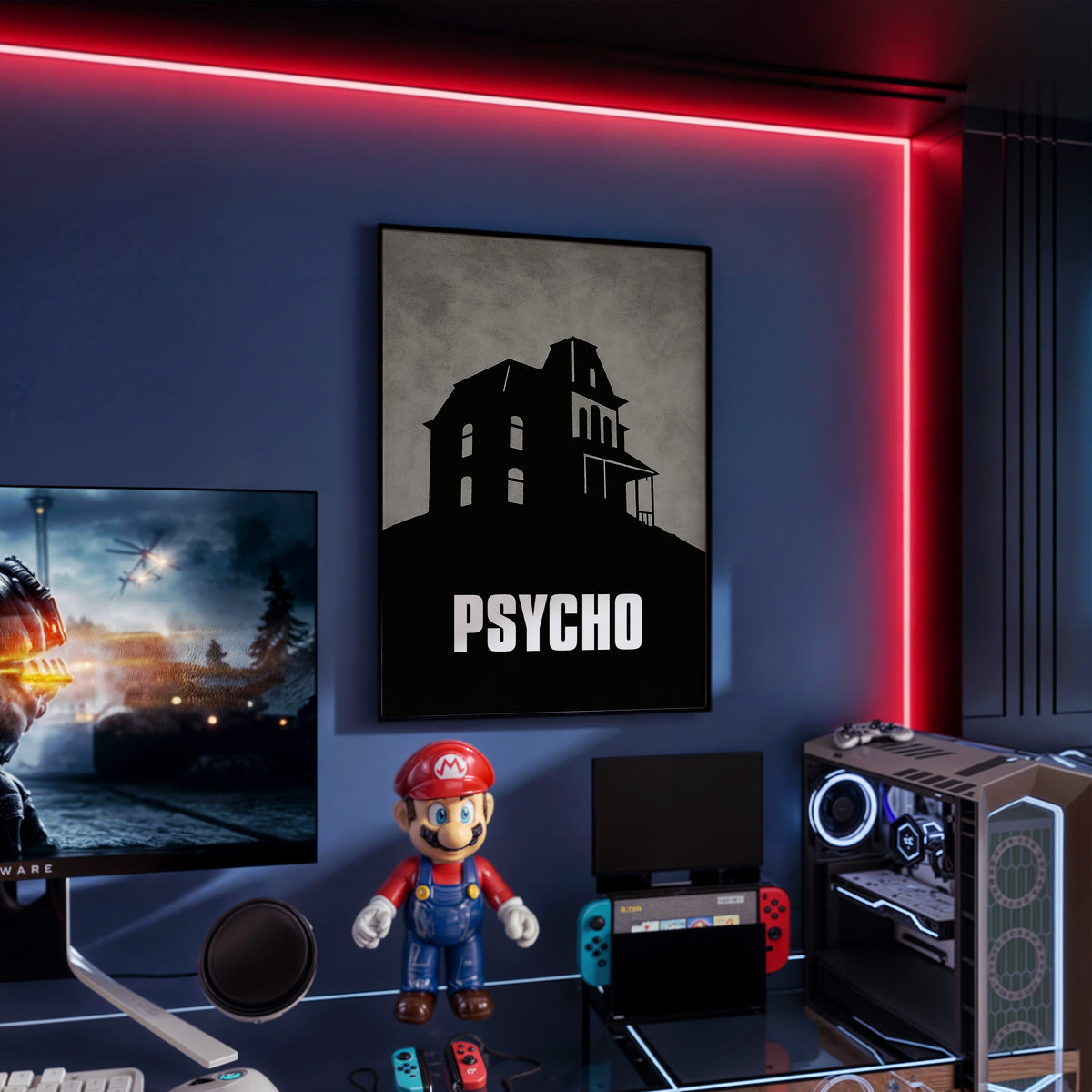 Psycho Minimalist Movie Poster [AMV]