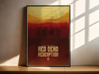 Red Dead Redemption 2 Video Game Poster [Edward]