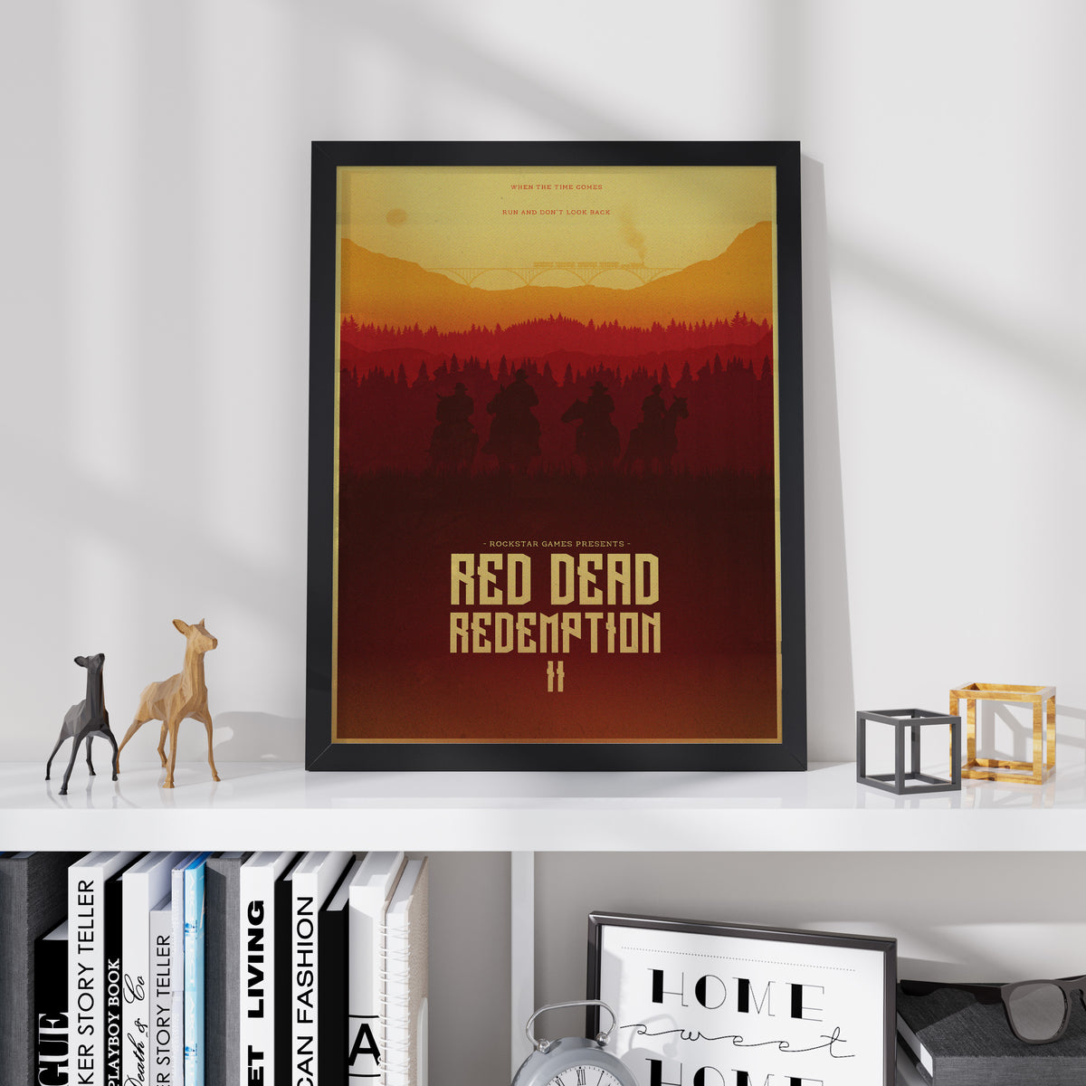 Red Dead Redemption 2 Video Game Poster [Edward]