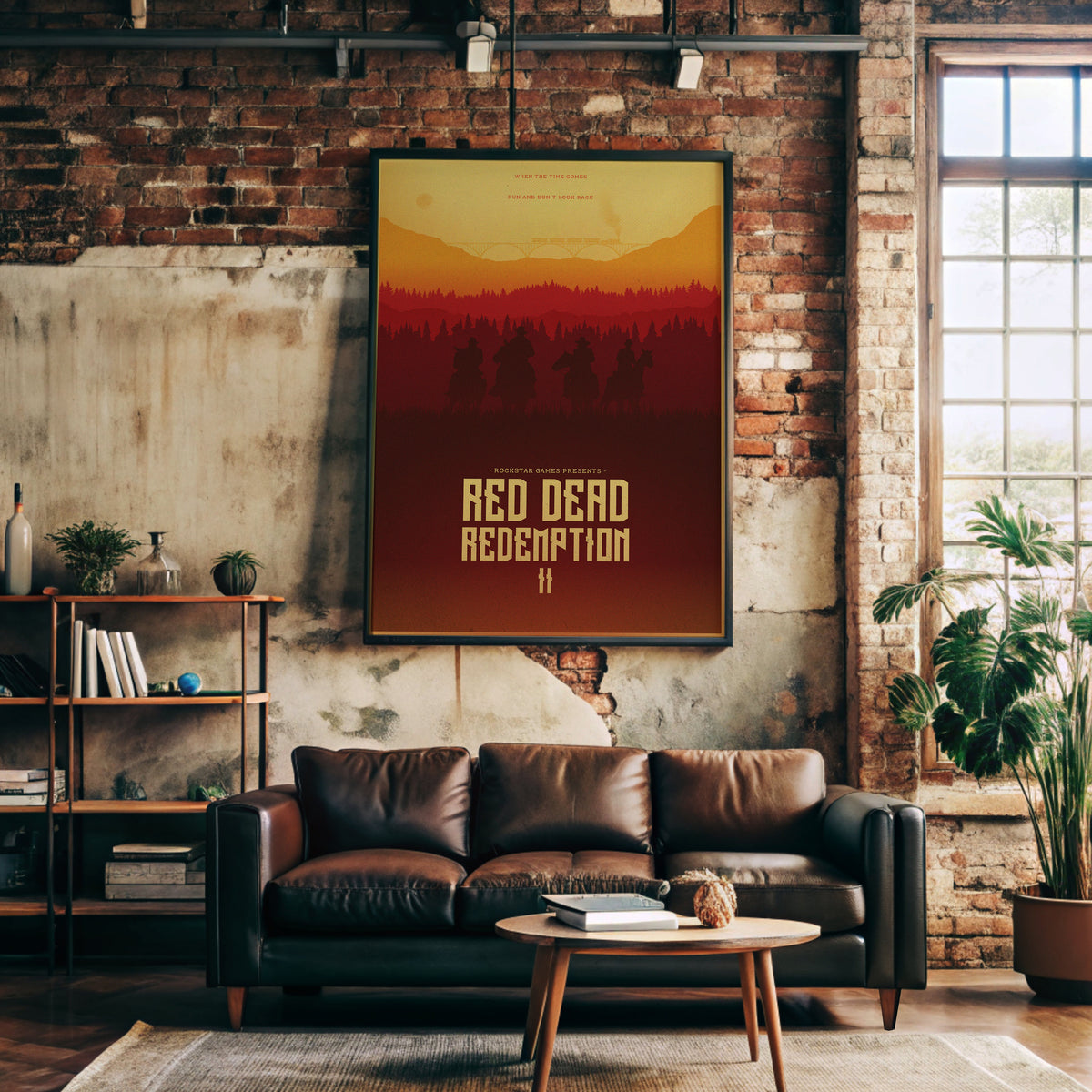 Red Dead Redemption 2 Video Game Poster [Edward]