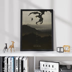 Elder Scrolls V Skyrim Video Game Poster [Edward]