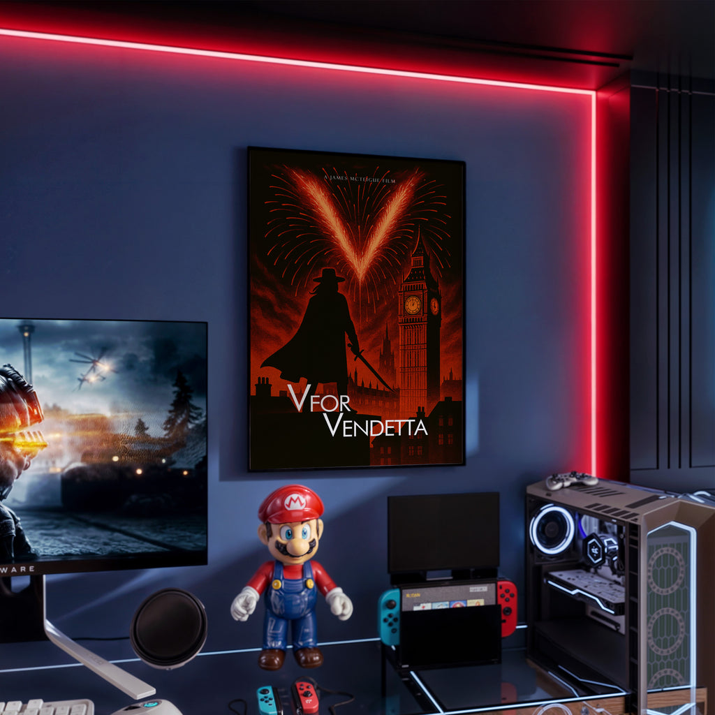 V for Vendetta Movie Poster [AMV]