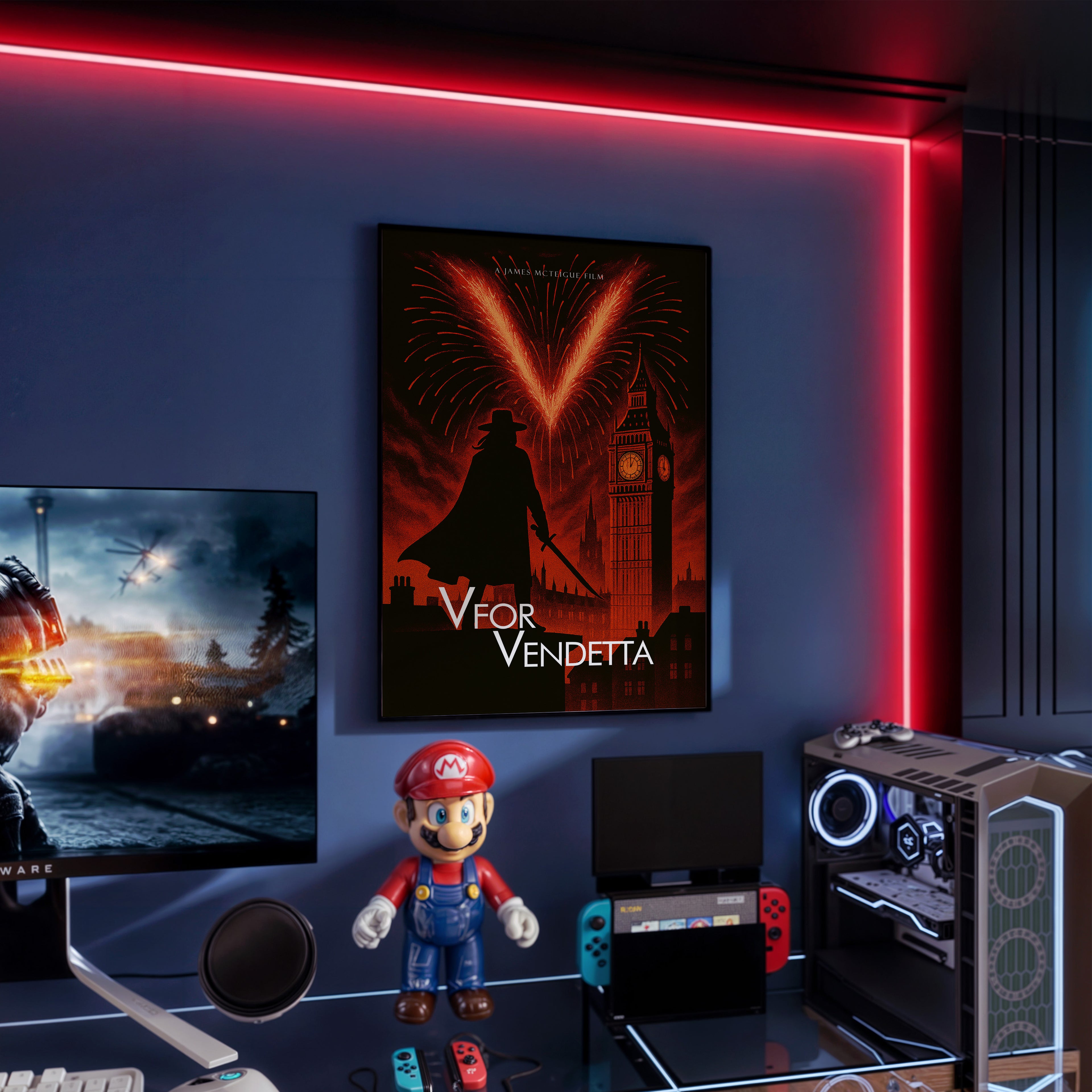V for Vendetta Movie Poster [AMV]