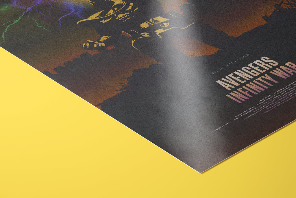 Avengers Infinity War Movie Poster [Edward]