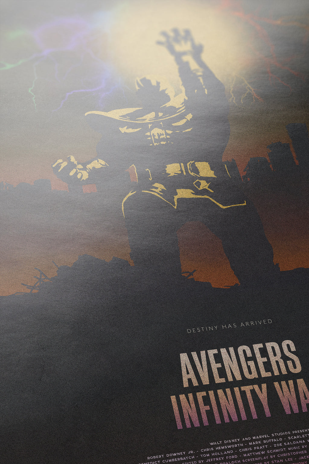 Avengers Infinity War Movie Poster [Edward]