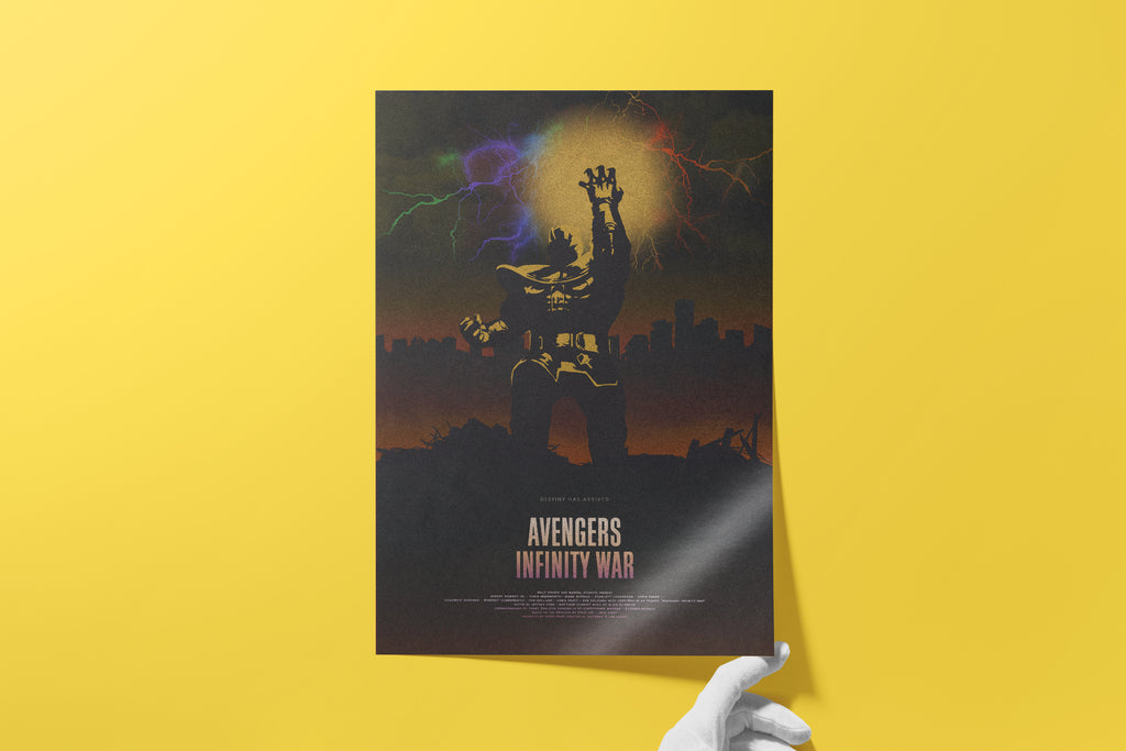 Avengers Infinity War Movie Poster [Edward]