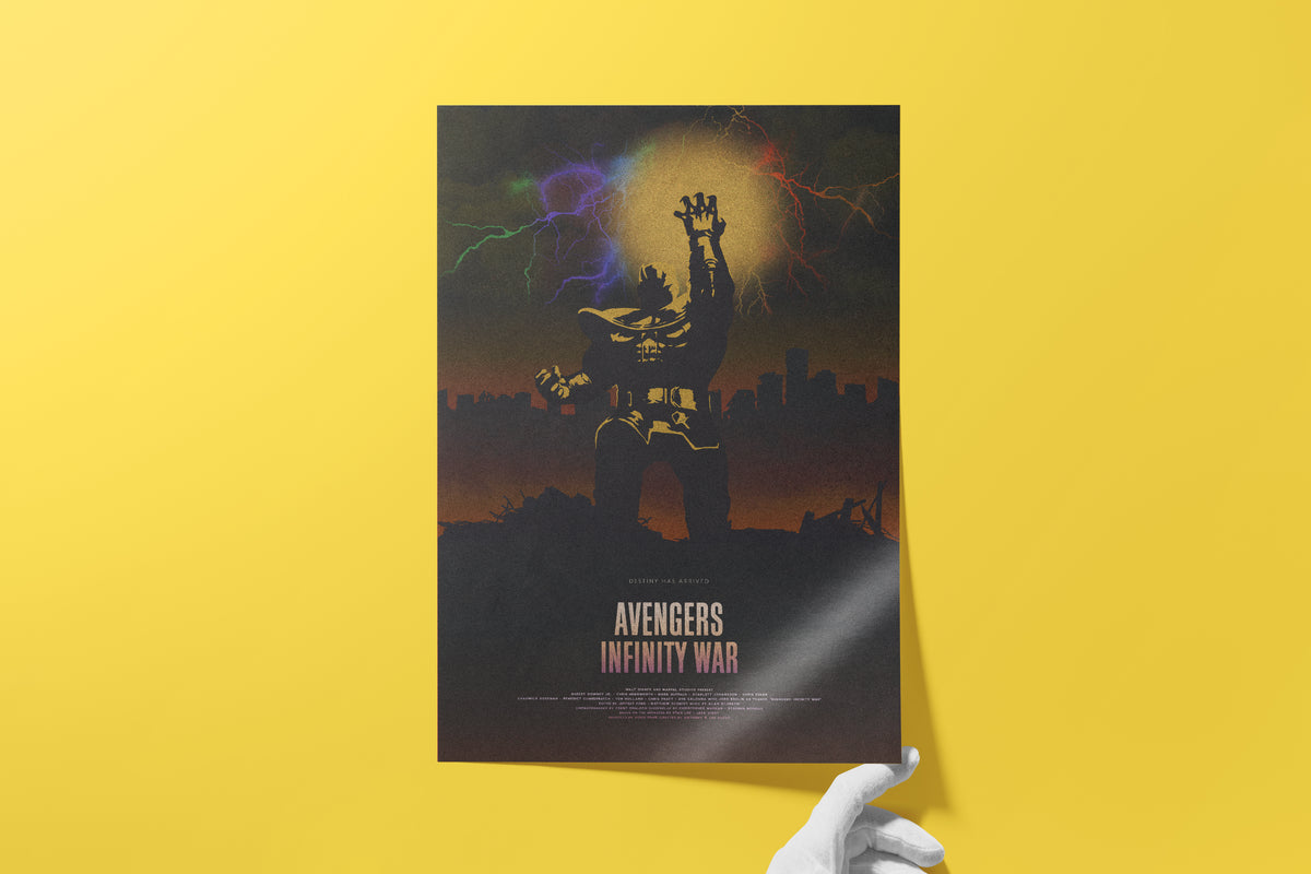 Avengers Infinity War Movie Poster [Edward]
