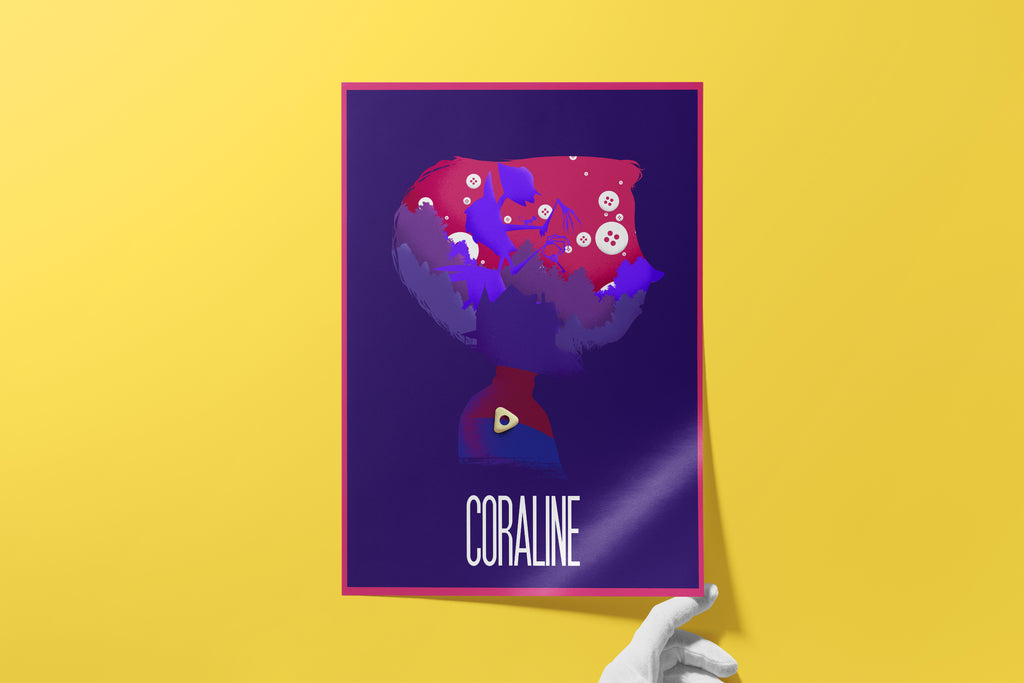 Coraline Animation Movie Poster [Ruben]
