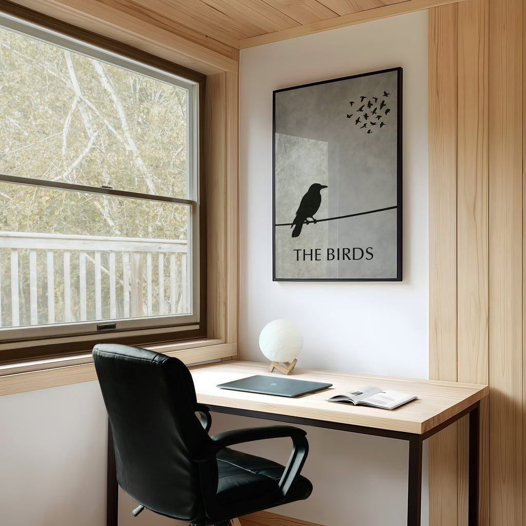 The Birds Minimalist Movie Poster [AMV]