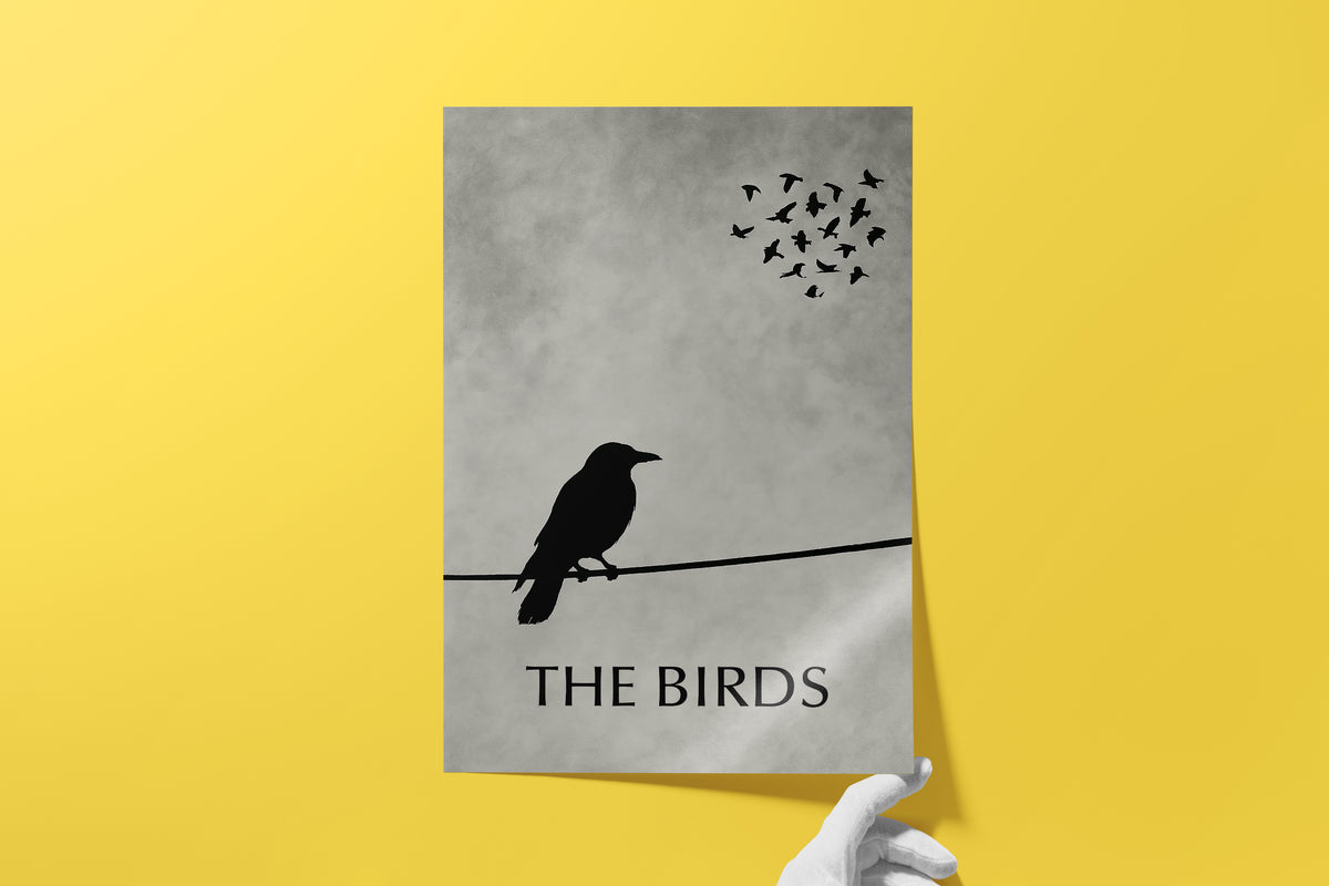 The Birds Minimalist Movie Poster [AMV]