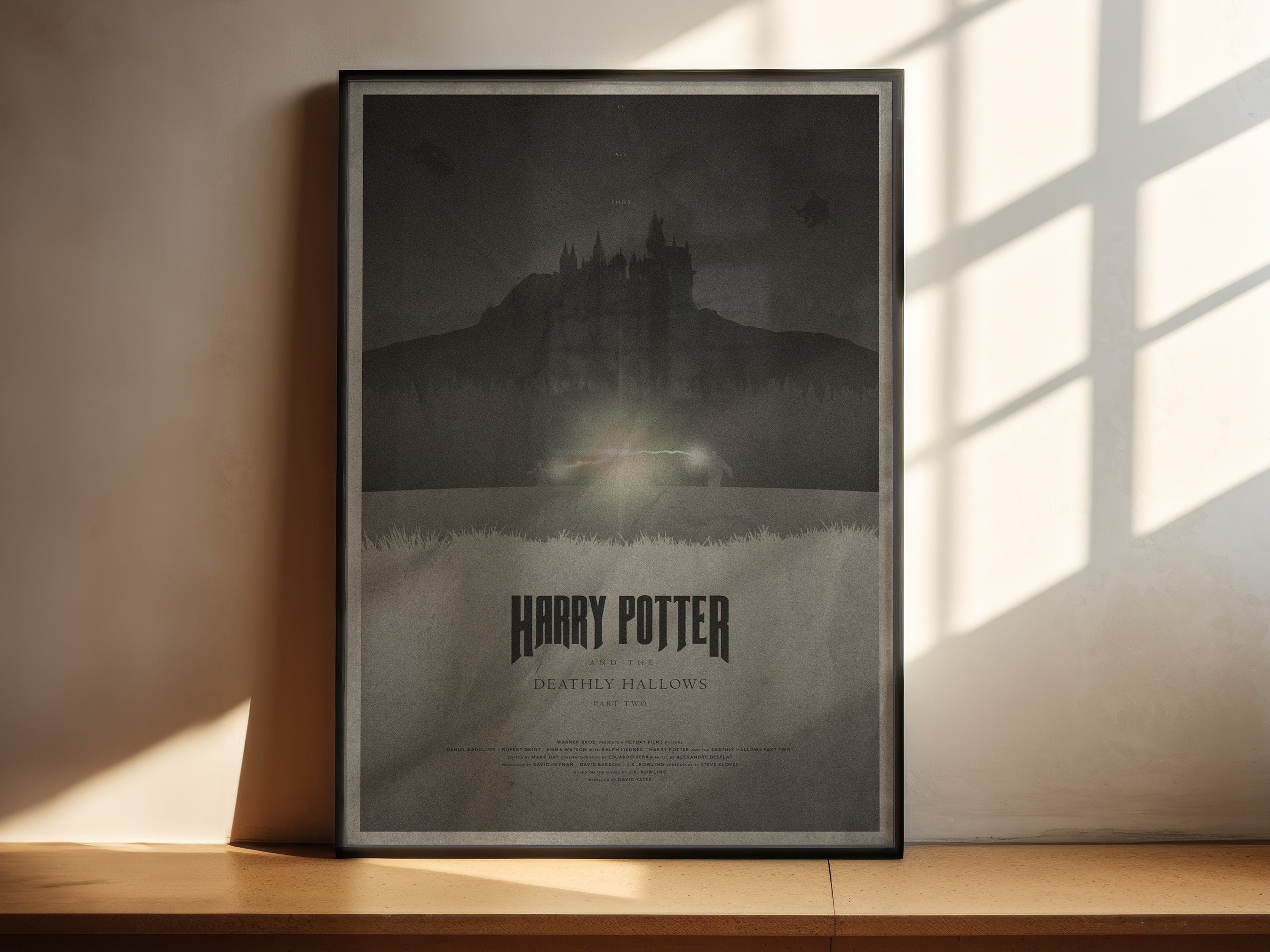Harry Potter (8) and the Deathly Hallows Part 2 Movie Poster [Edward]