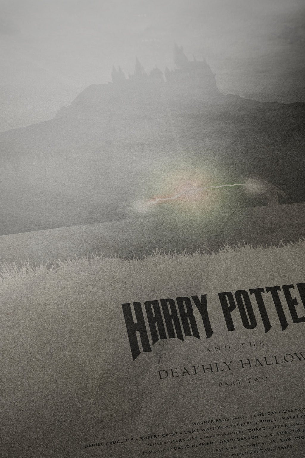 Harry Potter (8) and the Deathly Hallows Part 2 Movie Poster [Edward]