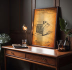 Theatrical Apparatus patent poster - cinema room wall art, movie room decor, film lover gift, vintage artwork, Theater print [US177585]