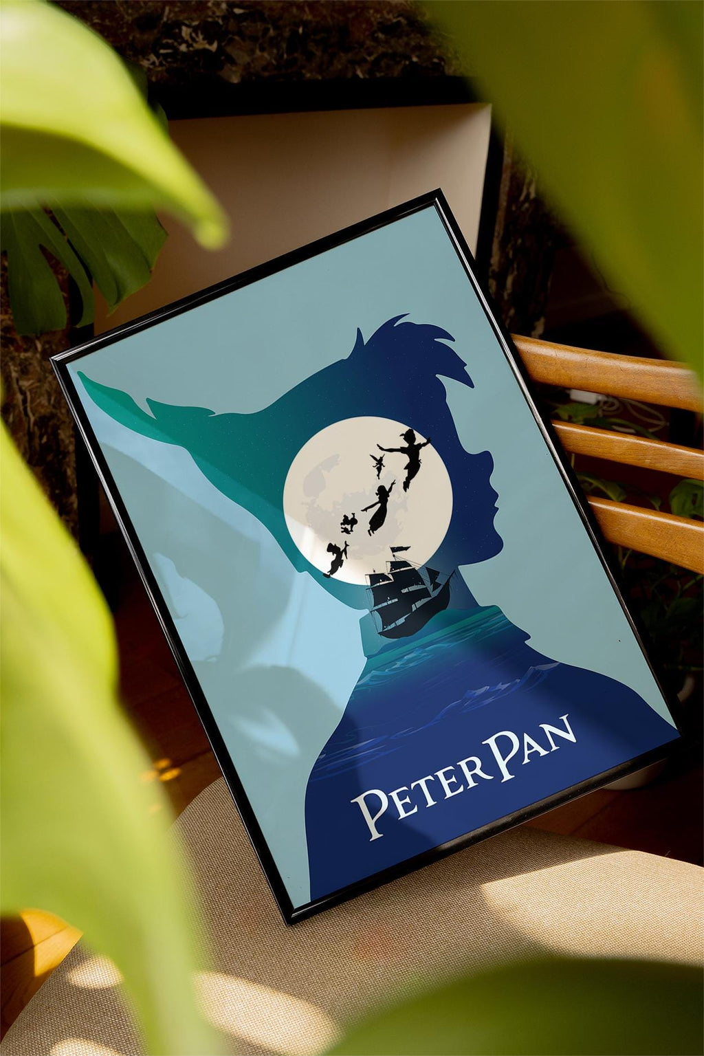 Peter Pan Poster - Classic Fairy Tale Wall Art, Neverland Print, Perfect Gift for Disney and Fantasy Fans
