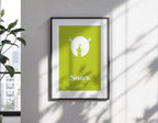 Shrek Animation Movie Poster - Cult Comedy Print, Funny Ogre Decor, DreamWorks Fan Gift Idea