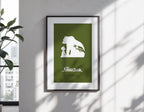 The Jungle Book Disney Poster - Mowgli Baloo Print, Classic Animation Decor, Vintage Fan Gift Idea