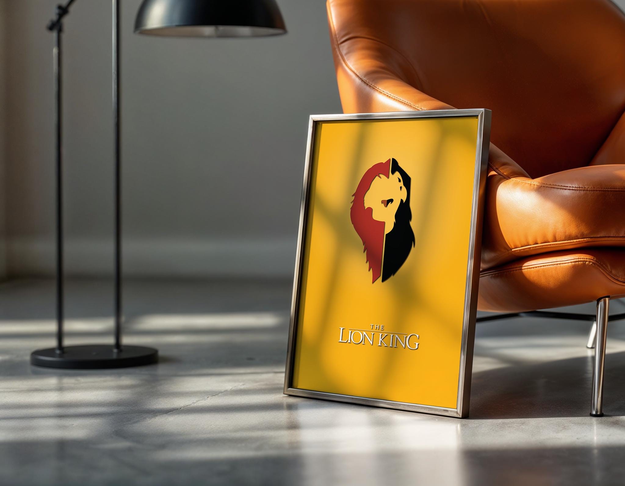 The Lion King Poster - Disney Classic Wall Art, Simba Print, Perfect Gift for Disney Lovers