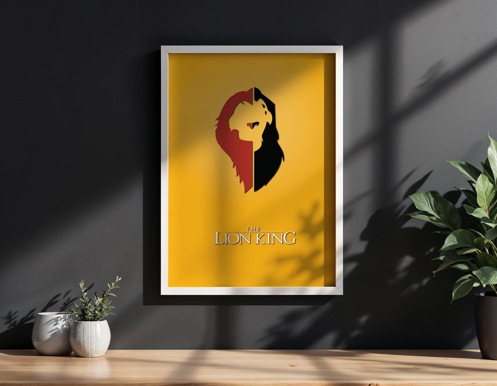 The Lion King Poster - Disney Classic Wall Art, Simba Print, Perfect Gift for Disney Lovers
